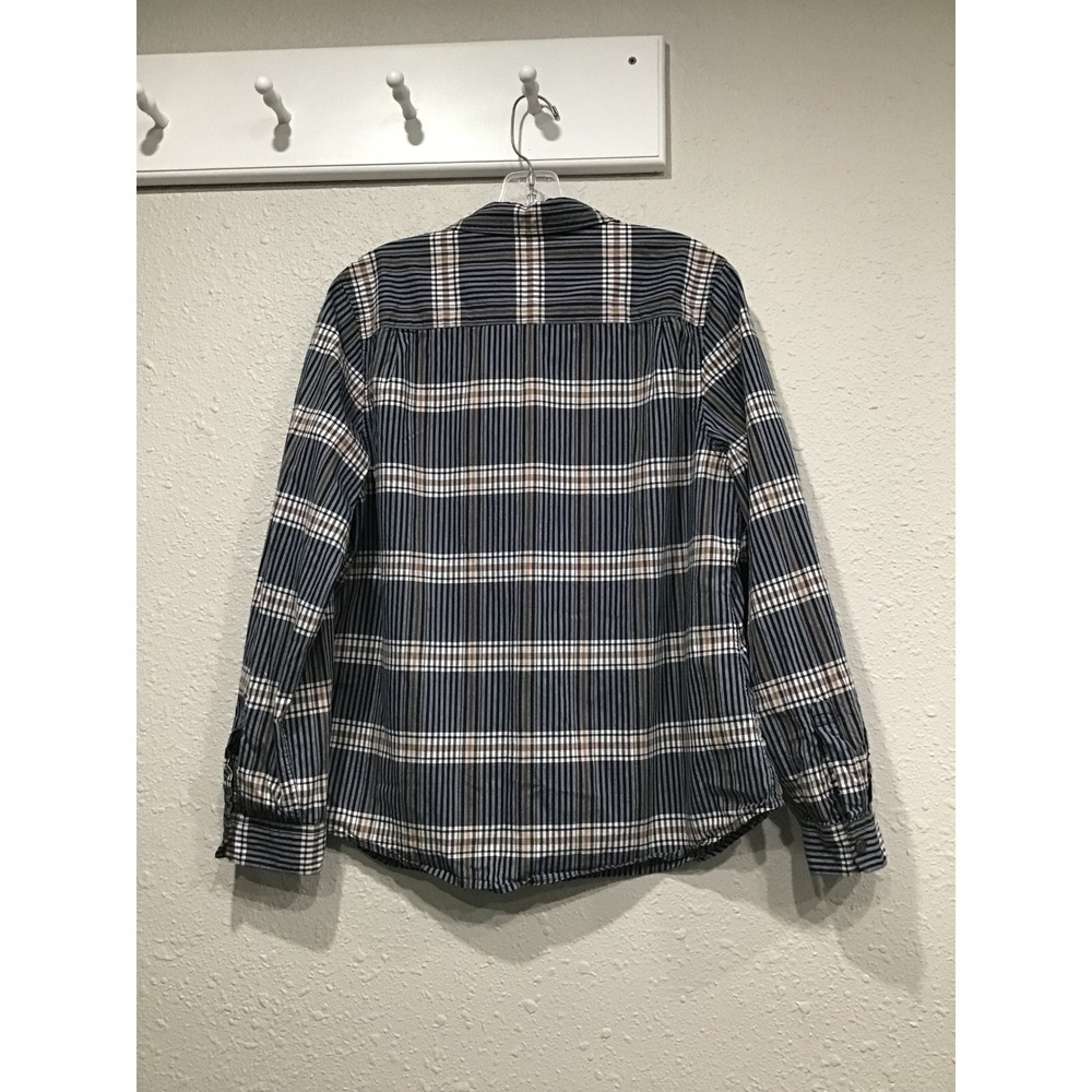 Pendleton Womens Cotton Plaid Button Up Shirt L Preppy Heritage Cabincore Casual - Picture 5 of 5